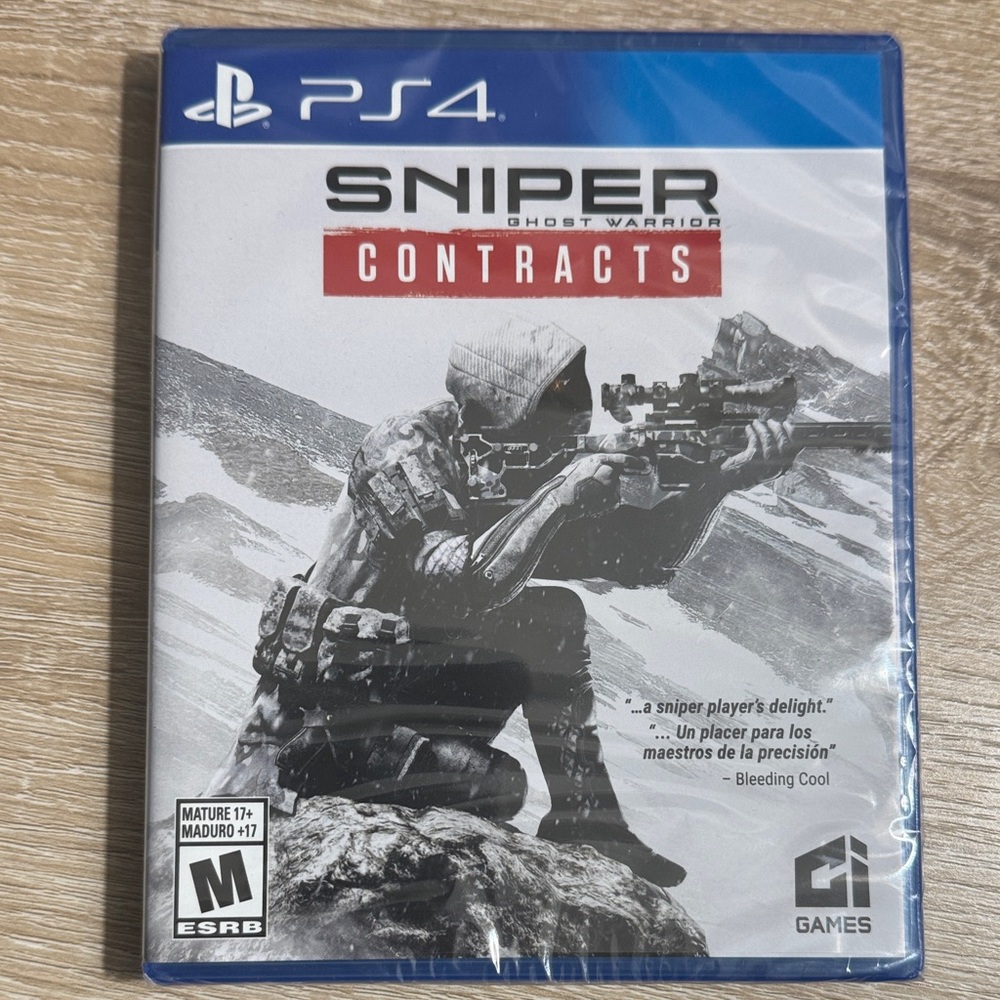 Sony PS4 Sniper Ghost Warrior Contracts NEW (Sealed)